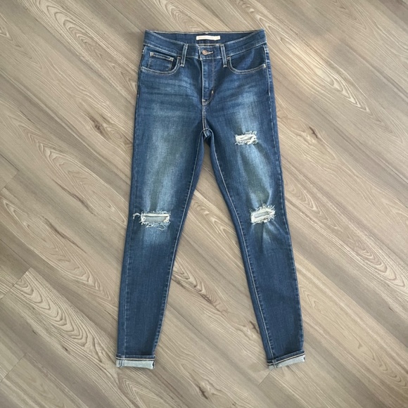 Levi’s 720 High Rise Super Skinny Jeans 27 - Picture 3 of 5